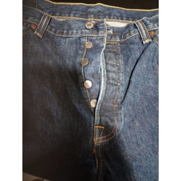 Levi's Jeans Men's 36‎ 30 Button Fly 501 - Picture 4 of 8